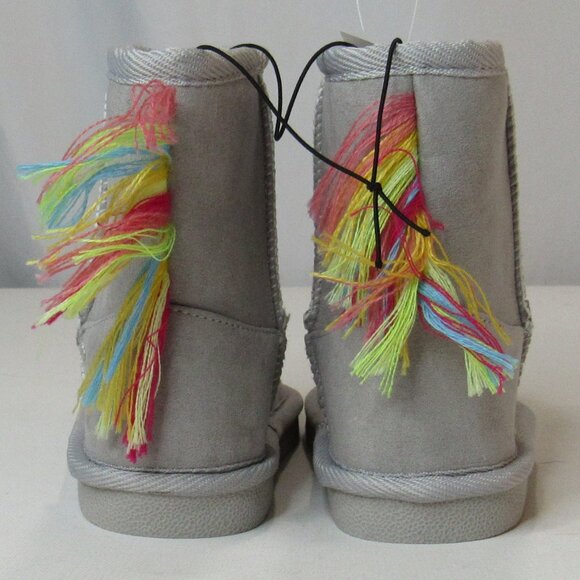 Thereabouts Little Girls Unicorn Quinn Flat Heel Winter Boots Toddler Size 9 - Picture 4 of 10